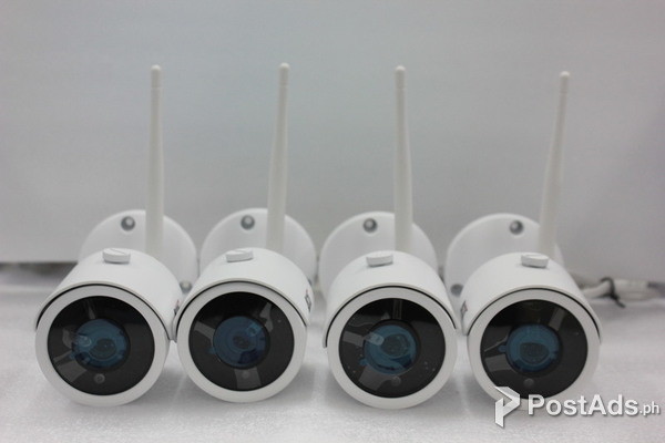 Wi-fi CCTV Package Korea Technology : ATTN 4 ch NVR FULL HD Camera