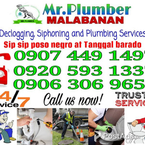 Taytay Mr.Plumber Declogging and Siphoning Services09074491497 | PostAds PH