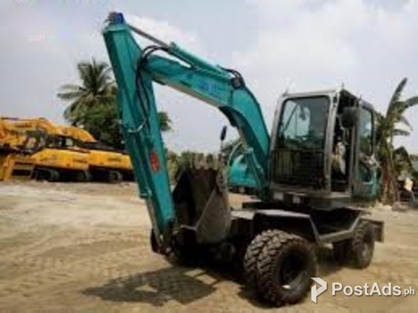 Mini backhoe jinggong wheel type Komatsu Counterpart PC60