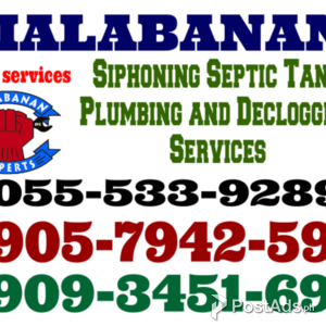 Alabang Malabanan sipsip pozo negro services 09057942592 | PostAds PH