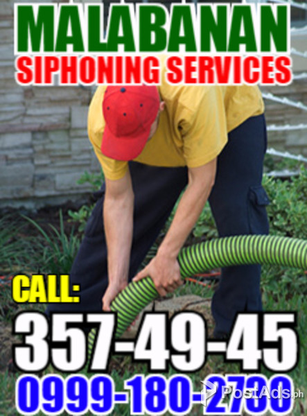 Malabanan Cabanatuan siphoning and declogging services