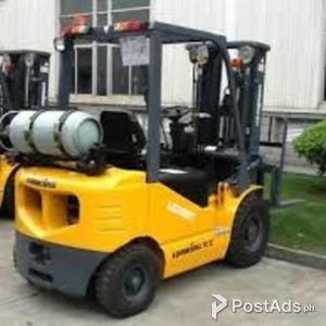 ELECTRIC FORKLIFT 2 TONS (Power type-Battery) | PostAds PH