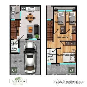 Modern Townhouse Thru Bank in Antipolo 1 way to Cubao,Ortigas | PostAds PH