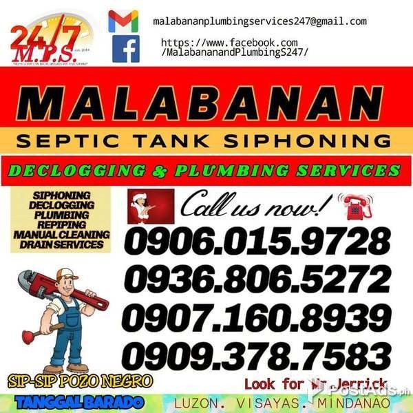 MPS MALABANAN SERVICES: SIPHONING & DECLOGGING