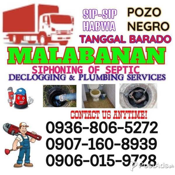 FAIRWIEW MALABANAN SERVICES: SIPHONING & DECLOGGING