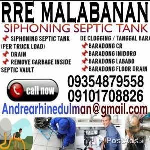 Valenzuela malabanan siphoning septic tank and plumbing services | PostAds PH