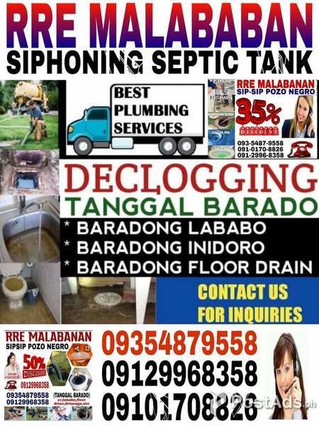 RRE 24/7 MALABANAN SIPSIP POZO NEGRO SERVICES