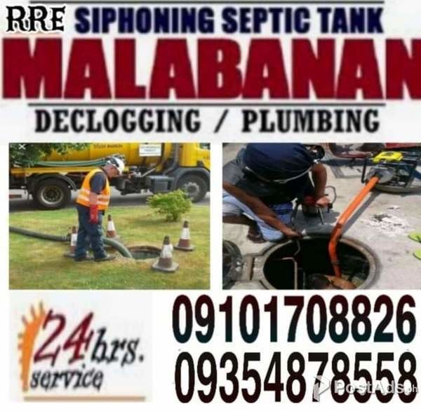 Malabanan siphoning and Tanggal barado Services lowest price