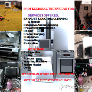 appliance home service repair anywhere in metro manila | PostAds PH