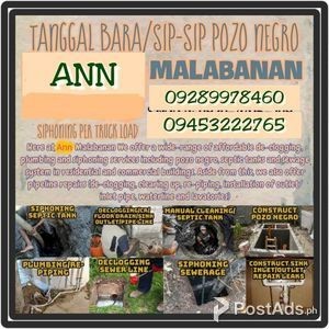 TAGAYTAY AREA MALABANAN SIPHONING POZO NEGRO SERVICES 09453222765 | PostAds PH