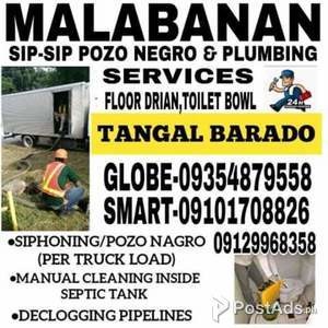 Malabanan trusted company sip-sip pozo negro and plumbing services | PostAds PH