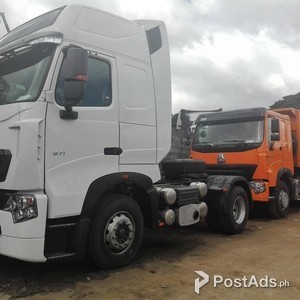 10 Wheeler Tractor Head HOWO A7 420HP Brand New | PostAds PH