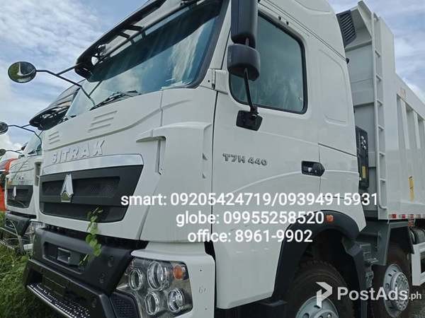 Brandnew Sinotruk SITRAK 12wlr Dump truck MAN engine for sale