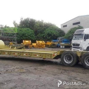 Brandnew Low bed trailer two axle 40ft 45tons for sale | PostAds PH