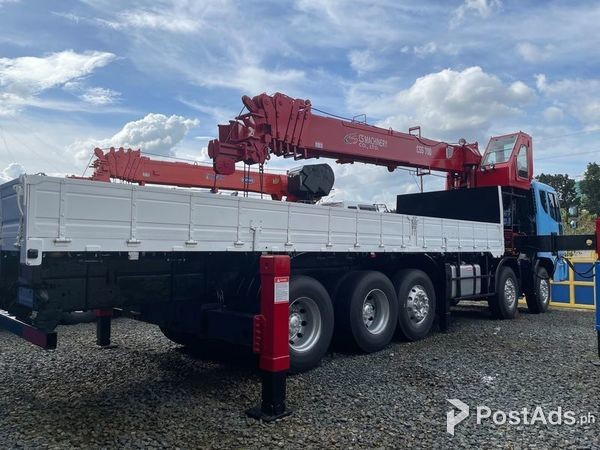 For sale: 25 tons Daewoo Boom Truck with 19 Tons Crane