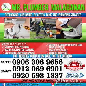 Iloilo City Mr.Plumber Declogging and Siphoning Services 09120696901 | PostAds PH