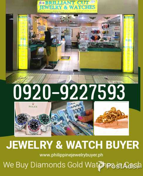 Jewelry Buyer in Metro Manila Diamond Buyer Gold Buyer Watch Buyer