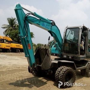Jinggong JG80 Hydraulic Excavator Wheel Type New | PostAds PH