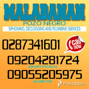 Malabanan and plumbing services | PostAds PH