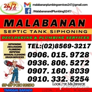 .MANILA 24/7 MALABANAN & PLUMBING SERVICES: SIPHONING AND DECLOGGING | PostAds PH