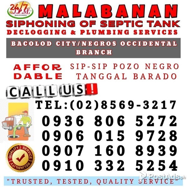 LA CARLOTA JPM MALABANAN SIPHONING & DECLOGGING SVCS(NEGROS)