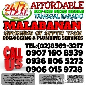 MANDALUYONG JPM 24/7 MALABANAN SIP-SIP POZO NEGRO AT TANGGAL BARADO | PostAds PH