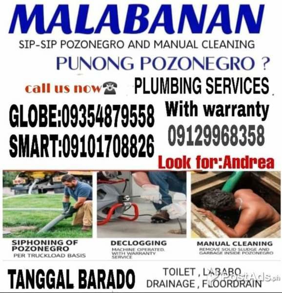 Santa ana malabanan siphoning septic tank denr accredited & declogging