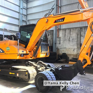 YAMA Wheel-Crawler Backhoe X9; 0.3 cubic bucket capacity | PostAds PH