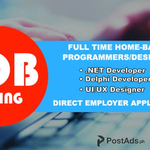 Home-based Delphi Developer | PostAds PH