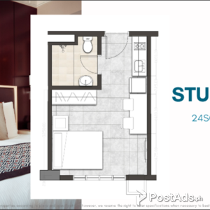 pre-selling studio unit BE RESIDENCES UPTOWN CEBU CITY | PostAds PH