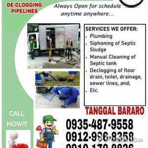 RRE malabanan siphoning septic tank declogging pipelines services | PostAds PH