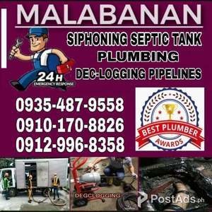 malabanan siphoning pozo negro manual cleaning declogging pipelines | PostAds PH