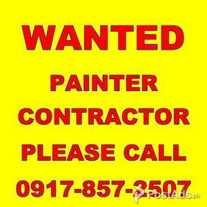 WANTED PAINTER CONTRACTOR ! | PostAds PH