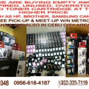 Buyer of empty ink and toner cartridge, canon, samsung, brother | PostAds PH
