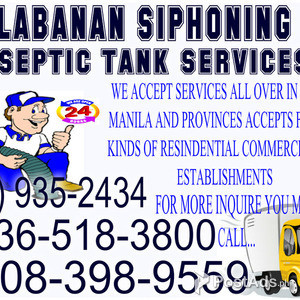 Pampanga Malabanan Siphoning And Plumbing Services | PostAds PH
