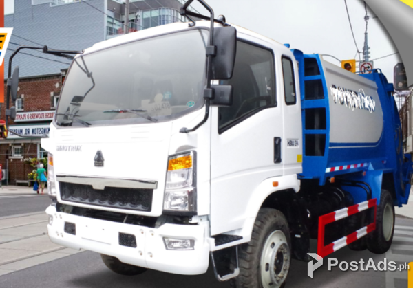 6 WHEELER GARBAGE TRUCK 5 CUBIC SINOTRUK HOWO