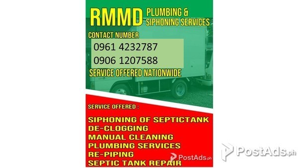 BATANGAS RMMD Malabanan Siphoning & Declogging Services 09614232787