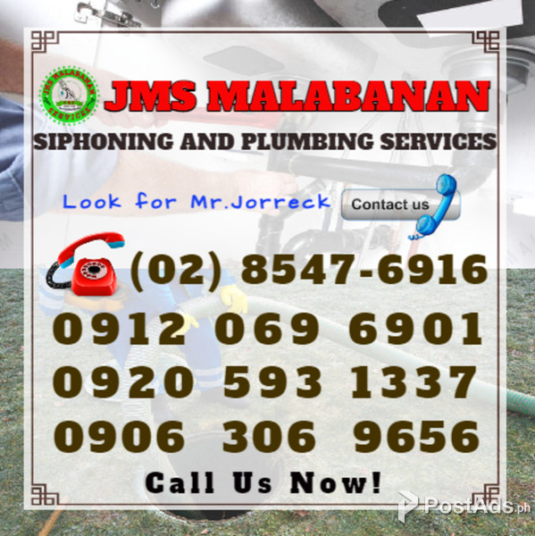 Camiling Tarlac JMS MALABANAN SERVICES 8547 6916/ 09120696901