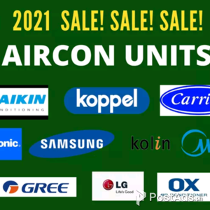 Aircon units for supply and installation | PostAds PH