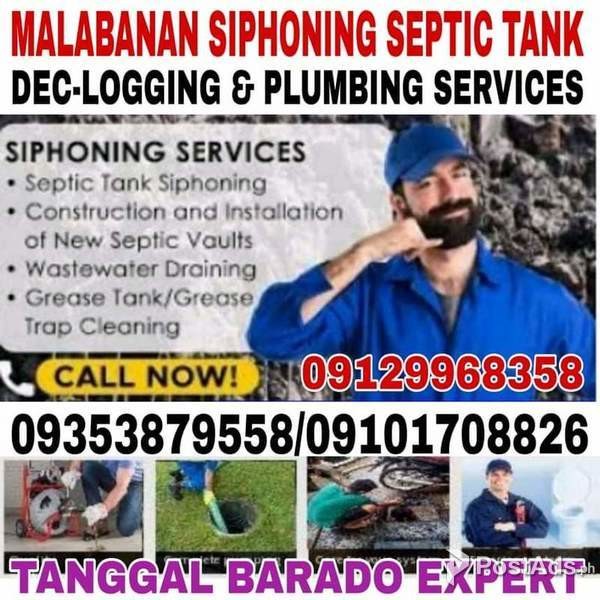 RRE malabanan siphoning pozo negro plumbing and declogging pipelines