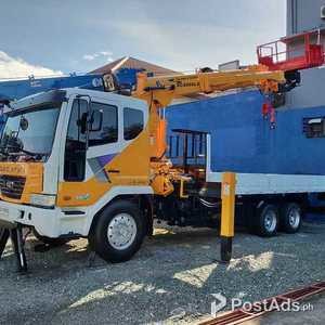 2019 Daewoo 10 Wheeler Boom Truck 7 Tons with Man lift | PostAds PH