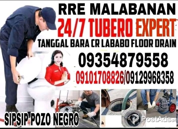 RRE siphoning septic tank and plumbing expert declogging pipelines ser
