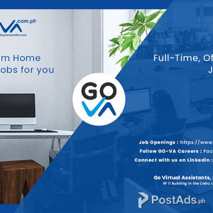 Office Based Job: Paid Social/SEM Specialist - GO Virtual Assistants | PostAds PH