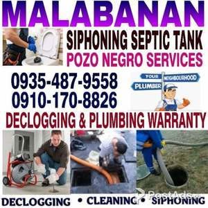 Malabanan siphoning, declogging pipelines pozo negro service barado ex | PostAds PH