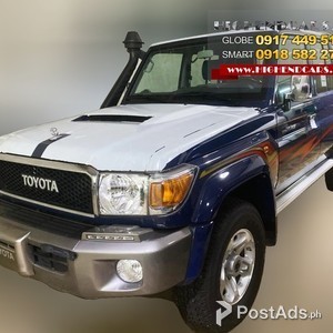 2021 TOYOTA LAND CRUISER LC 79 LX10 PICK UP V8 DIESEL BLUE | PostAds PH