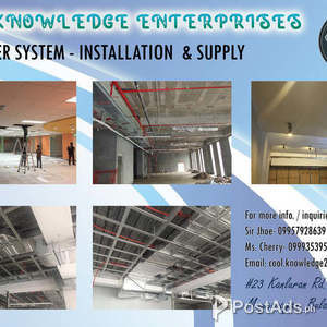 SPRINKLER - SYSTEM INSTALLATION | PostAds PH