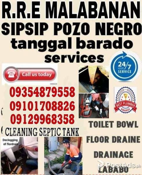 Mr plumber expert declogging pipelines/drain tanggal barado