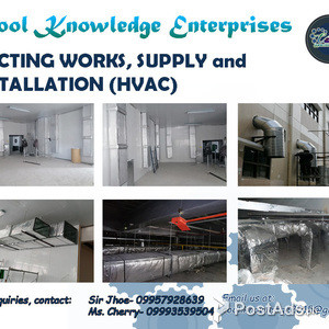 DUCTING WORKS, SUPPLY, & INSTALLATION | PostAds PH