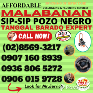 SILAY MPS 24/7 MALABANAN SIPHONING PLUMBING SERVICES | PostAds PH