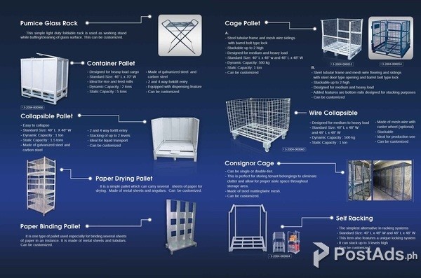 Pallet Steel for warehouse
